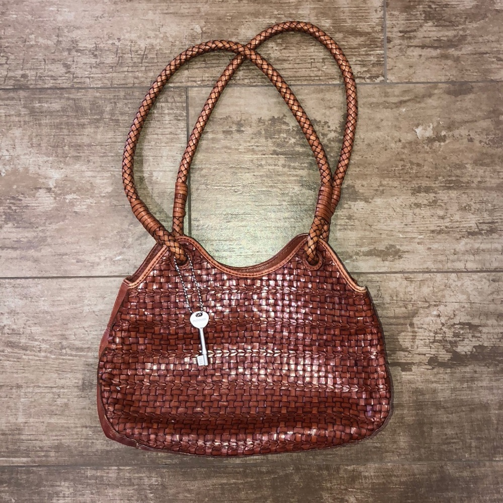 Fossil | Weaved Shoulder Bag